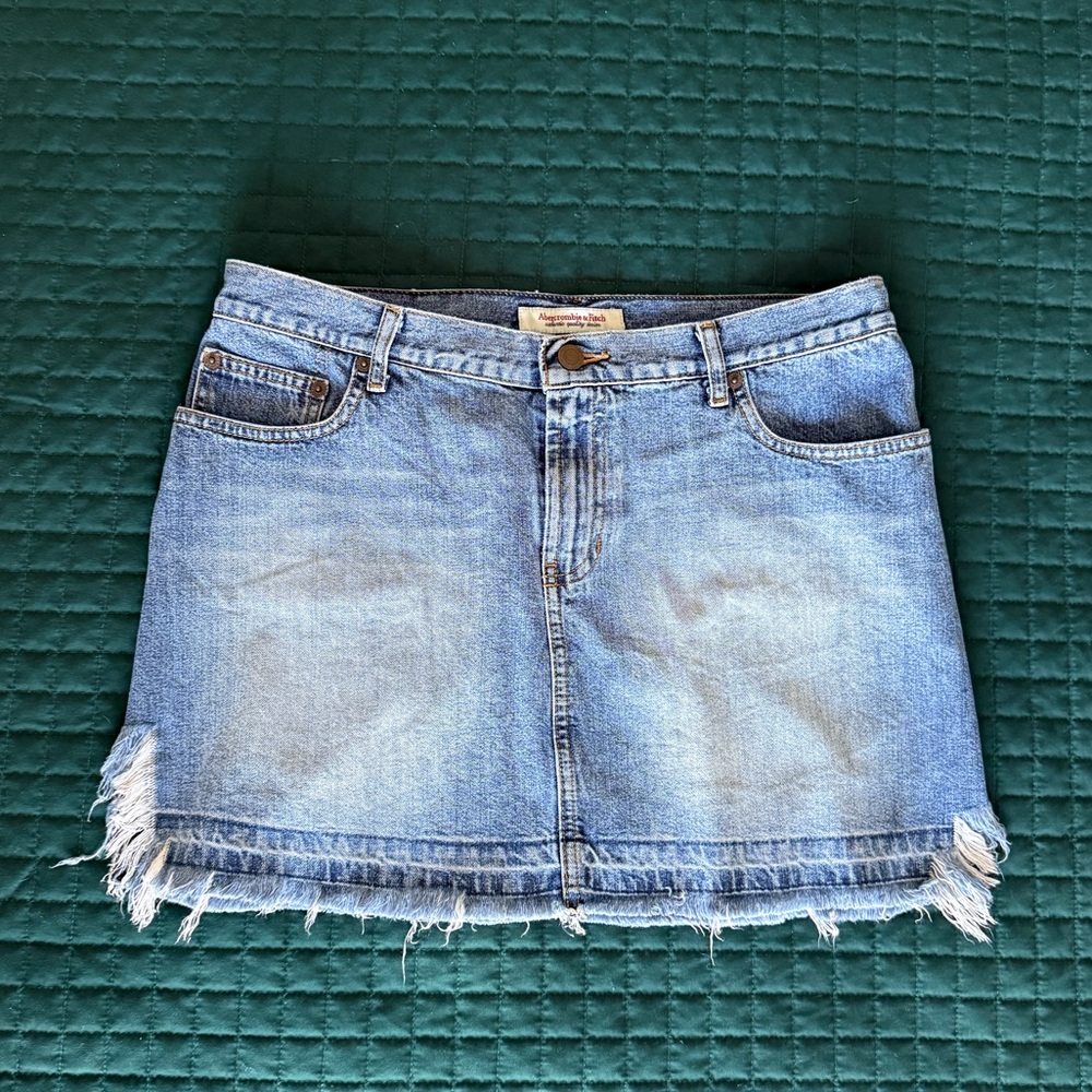 VINTAGE A&F Denim Skirt